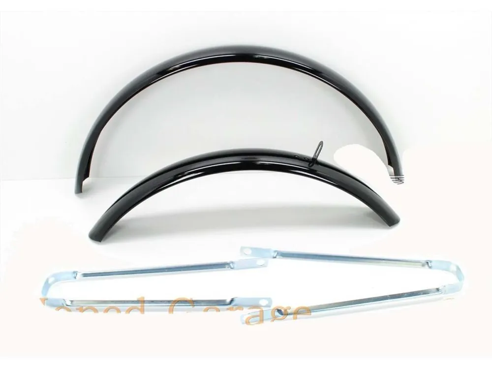 Blatník kovový černý 540 mm 55 mm pro moped, moped, mokick Nakupujte Hned