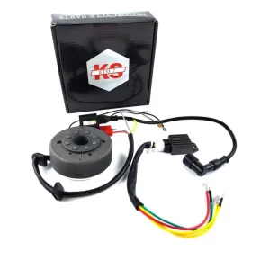 Sada zapalování 12 V 70–80 W 90 mm pro Kreidler Florett RS, RMC, RM, TM, LF, LH, Flory, Puch Monza, Cobra, Zündapp CS 50 Typ 448, GTS 529, 517, C Sport KS 530, Hai 25 WC TT Nová Kolekce