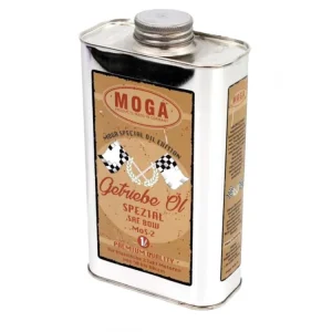 Limitovaná Edice Převodový olej MOGA SAE 80, 1litrová plechovka pro Zündapp, Kreidler, Hercules, Puch, Simson, Miele, DKW, NSU, KTM Moped Mokick