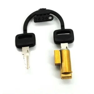 Zámek řídítek mosazný 12 mm, šroub 6 mm pro Piaggio, Ciao, Bravo, Boxer, Si Must-Have