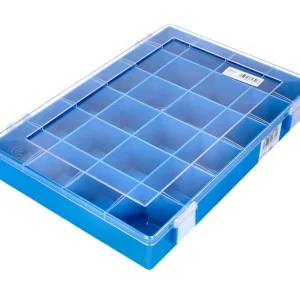 Třídicí box Hünersdorff, Classic (225x335x55mm) 24 přihrádek, modrý Časově Omezené