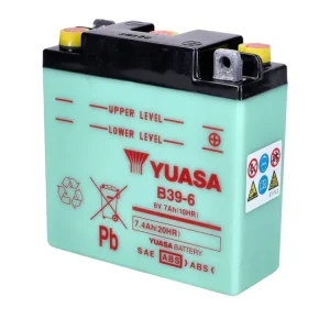 Časově Omezené Baterie 6V 7Ah B39-6 prázdná, bez balení kyseliny