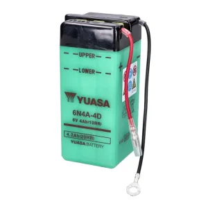 Baterie 6 Volt 4 Ah Elektrik 6N4A-4D pro Yamaha FS 1 RD 50 Moped BS Odeslání Ihned