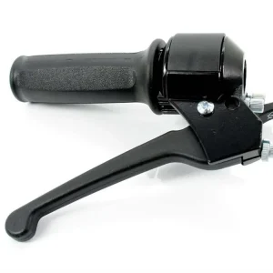 Plynová rukojeť černá s gumovým gripem pro MBK, 51 Top Prodej