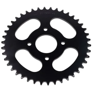 Rozeta Esjot zesílená, 42 zubů, 4 otvory, černá, pro Hercules Prima 1, 2, 3, 4, 5, 6, MP MF M HR Hobby Rider, P MX SX, Optima Pronto, Presto, Garelli Cross 40, KTM 505 Automatic, 2 rychlosti, Zündapp A 25 Automatic Type 460-01, 460-02 Tovární Cena