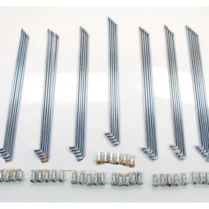 Dráty chromované 165 mm s niplemi, 36 kusů pro Crescent 2011, 2013 Časově Omezené