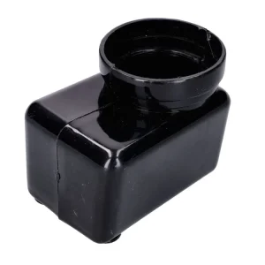 Limitovaná Edice Plastový tlumič výfuku 55 mm černý pro moped, moped, mokick