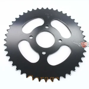 Záruka V Ceně Rozeta Esjot zesílená 45 zubů, se 4 otvory, černá, pro Hercules Prima 1, 2, 3, 4, 5, 6, MP MF M HR Hobby Rider, P MX SX, Optima Pronto, Presto, Garelli Cross 40, KTM 505 Automatic, 2 rychlosti, Zündapp A 25 Automatic Typ 460-01, 460-02