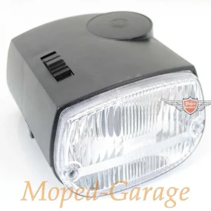 Zlevněný Světlomet černý pro Piaggio Vespa Ciao, PX, Citta