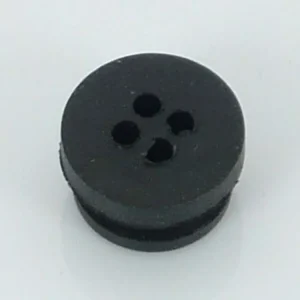 Koupit Online Gumová průchodka 4 otvory 9 mm černá pro Hercules, Miele, DKW, Rixe, KTM Moped Moped