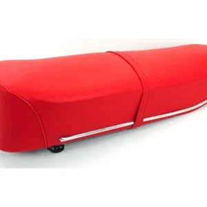 Červené sedlo 610x200x110 mm pro Zündapp GTS 50, C 50 Sport, KS Limitovaná Edice