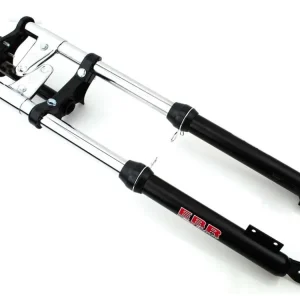 Celosvětová Doprava Přední vidlice černá 650 mm 28 mm 35 mm 26 mm 180 mm pro Puch Maxi S, N, X 30