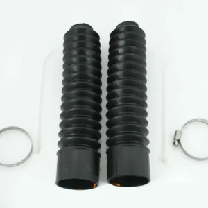 Prachovky přední vidlice černé 250 mm 34–38 mm 52–56 mm pro Honda, MT Mokick, KKR Akce