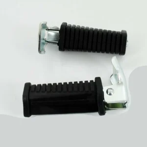 Stupačky sklopné 12 mm černé pro Zündapp, KS 50, 80, GTS Kreidler, C CS CX Hercules, Hai ZD 40, Florett, Puch, MK, Simson, K KTM, DKW, Miele, Göricke Ihned K Objednání