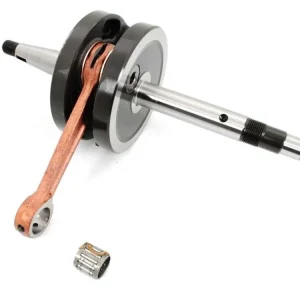 Kliková hřídel s plnými čely, 12 mm jehlové ložisko pro Zündapp, KS 50 GTS Dokud Zásoby Vydrží