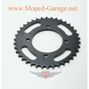 Rozeta Esjot zesílená 38 zubů černá pro KTM, RSL, RSW, MSS Záruka V Ceně