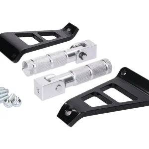 Sada stupaček pro spolujezdce CNC stříbrná pro Beta RR 50 (s držákem) Top Prodej