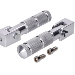 Sada stupaček spolujezdce CNC stříbrná Exkluzivní