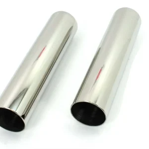 Pouzdro z nerezové oceli, vysoký lesk, leštěné 205 mm Ø 48 mm 2,5 mm pro Zündapp, Sport Combinette, 514, 515, 516, 518, GTS 50, 517, C 50 Top Prodej