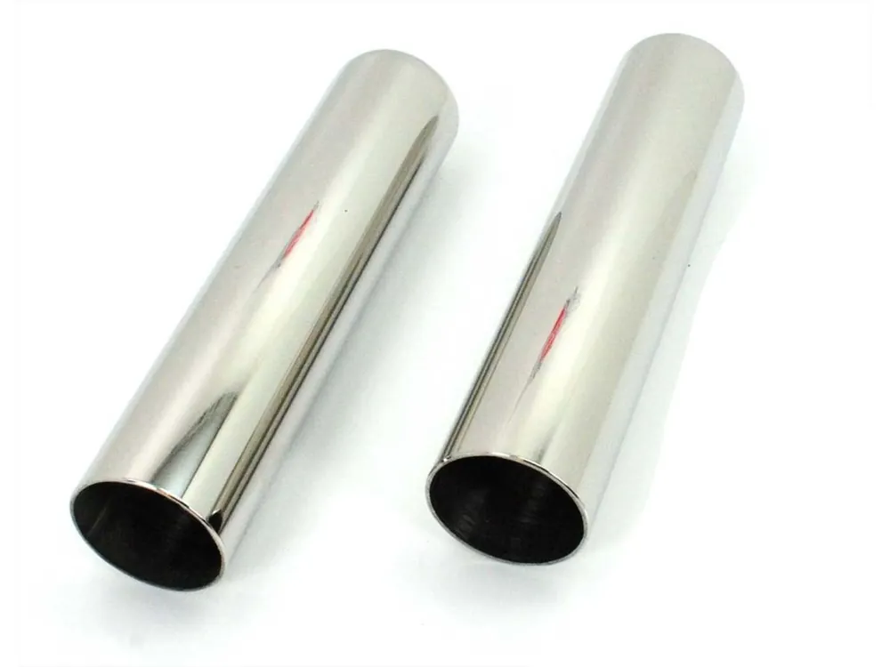 Pouzdro z nerezové oceli, vysoký lesk, leštěné 205 mm Ø 48 mm 2,5 mm pro Zündapp, Sport Combinette, 514, 515, 516, 518, GTS 50, 517, C 50 Top Prodej