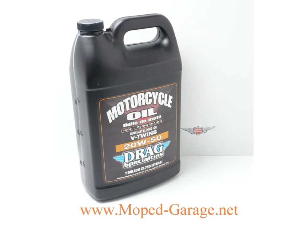 4-taktní motorový olej Drag Specialities minerální SAE 20W50 4 litry Aktuální