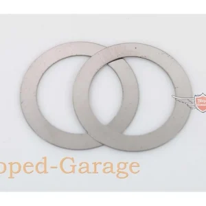 Novinka Vymezovací podložky 17/24 mm, 0,5 mm, 2 kusy pro Kreidler, Florett, Flory, RS, RMC, LF, LH, Eiertank, Super 4, TM