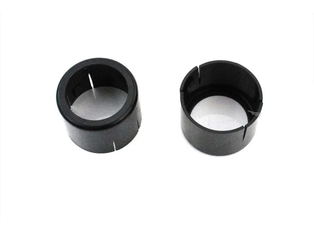 Novinka Ochranné krytky přední vidlice plastové černé pro Kreidler, Flory, MF 23, 22, 32, 30, 34