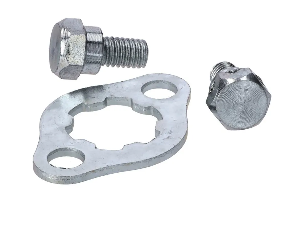 Zajišťovací podložka a šroub předního pastorku pro Honda MB8, NT, MT8, MTX, MT Zlevněný