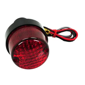 Kulaté zadní světlo pro enduro, chopper, moped, mokick, motocykl Luxusní