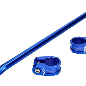 Super Cena Objímka řídítek s výztuhou VOCA Racing CNC modrá