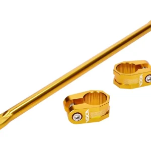 Garance Vrácení Peněz Objímka řídítek s výztuhou řídítek VOCA Racing CNC zlatá