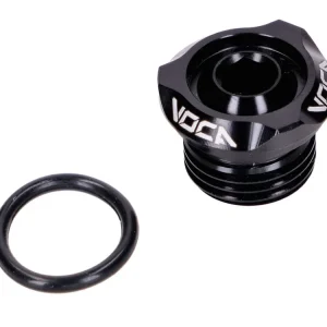 Plnicí víčko oleje VOCA V2 CNC černé pro Derbi EBE, EBS, D50B Výhodná Nabídka