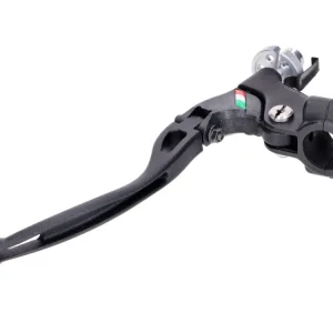 Domino Racing spojkové ovládání pro řídítka 22 mm, levé, černé, 28 mm, s výklopnou páčkou pro spojkové lanko Výprodej