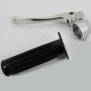 Hliníková páčka spojky 22mm černá 105mm pro Zündapp, Kreidler, Hercules, Puch, DKW, KTM, moped, moped, mokick Hit Sezóny