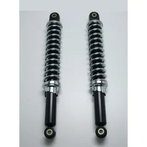 Nastavitelný tlumič pérování 370 mm 10 mm černý chrom pro Kreidler Florett K 54 RS, RMC, Hercules KX 5 Originální