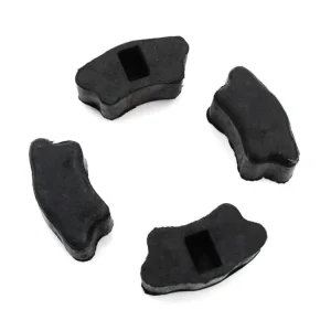 Černá guma tlumiče, sada 4 ks, pro Honda Dax Must-Have