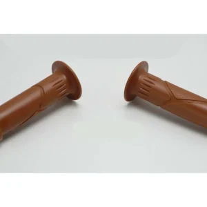 Gripy hnědé 110 mm 22 mm 24 mm pro Moped, moped, Mokick Kup Teď