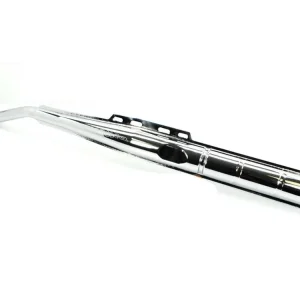 Výfuk Jamarcol chromovaný vložka tlumiče s přírubou 28 mm pro Moped, Moped, Mokick Nízká Cena