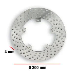 Kotouč MALOSSI MHR 200 mm, Piaggio Zip SP 50, Hexagon 125 / 180, Vespa PX 125-200, ET2, ET4, LX, Primavera, Sprint 50-150ccm, LML Star 125-200 2T/4T Sleva