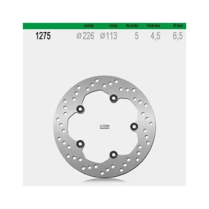 Brzdový kotouč NG, Peugeot Geopolis, Satelis 125 / 300 (zadní), 226mm Garance Vrácení Peněz