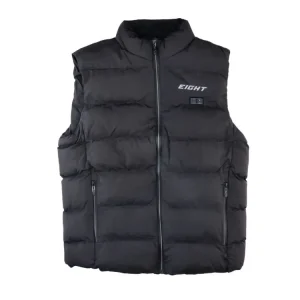 Časově Omezené Vyhřívaná vesta Eight černá - velikost XL