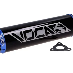 Zadní koncovka výfuku Voca Racing 60x200mm modrá 50-80cc pro D50B0, EBE050, EBS050, AM6 Profesionální