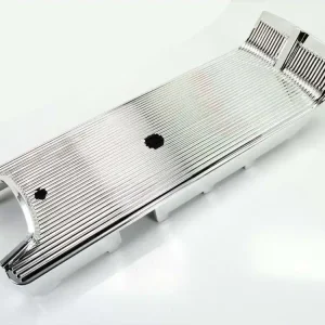 Nášlap chromovaný žebrovaný pro Piaggio Ciao PX, SC 50cc Moped Hit Sezóny