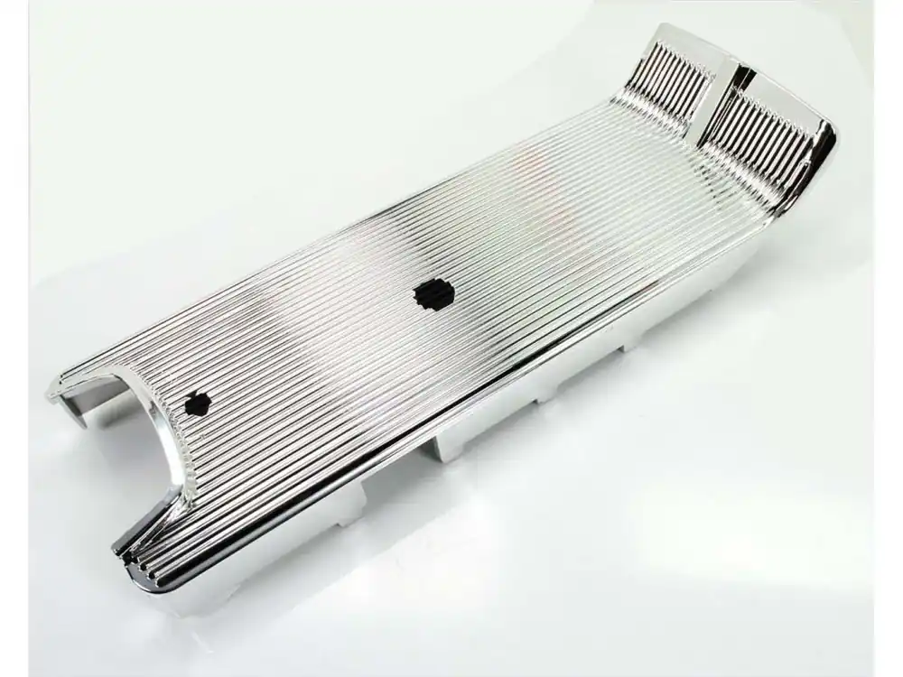 Nášlap chromovaný žebrovaný pro Piaggio Ciao PX, SC 50cc Moped Hit Sezóny