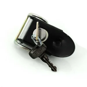 Aktuální Zámek sedla černý kovový pro Yamaha DT 50 M, RD 50 M