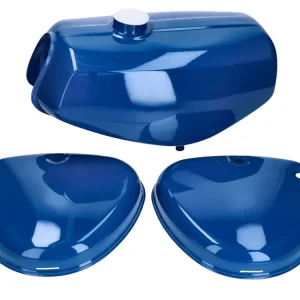 Zboží druhé jakosti: Sada palivové nádrže a bočních krytů, modrá, pro Simson S50, S51, S70 Nejprodávanější