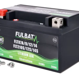 Trendový Baterie Fulbat FLTX7A/9/12/14 - FLTZ10S/12S/14S Lithiová LiFePO4 12V 5Ah 300A