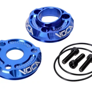 Zadní koncovka tlumiče výfuku Voca Racing modrá Exkluzivní