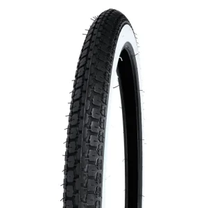 Hit Sezóny Plášť s bílým bokem 2 1/4 x 19 4PR pro Moped