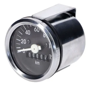 Tachometr 48 mm, chromovaný rámeček, 120 km/h pro Kreidler, Puch Maxi, Sachs, Zündapp, Tomos, Hercules Časově Omezené